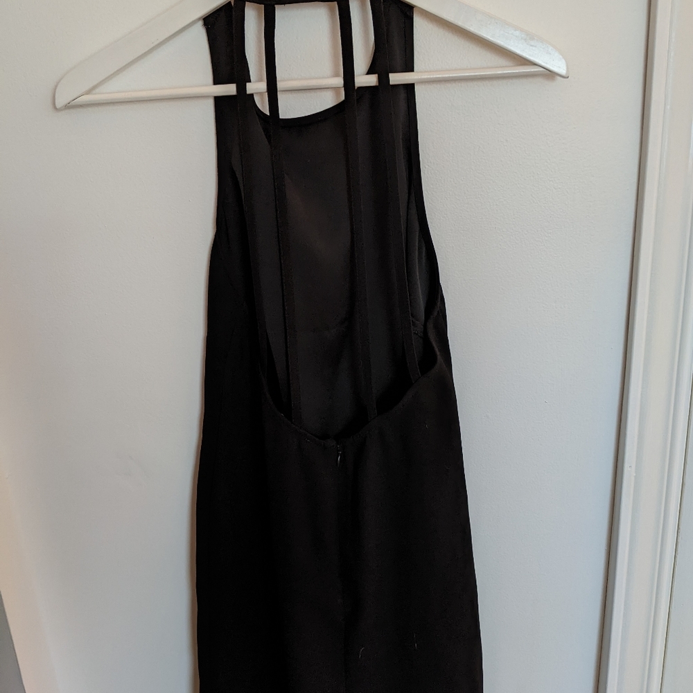 Forever 21 open back little black dress